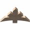 Ekena Millwork Davenport Smooth Timber Gable Bracket, Douglas Fir, 36"W x 21"H x 3 1/2"D x 5 1/2"F, 14/12 Pitch GBW036X21X0406DAV00SDF - alternate 3